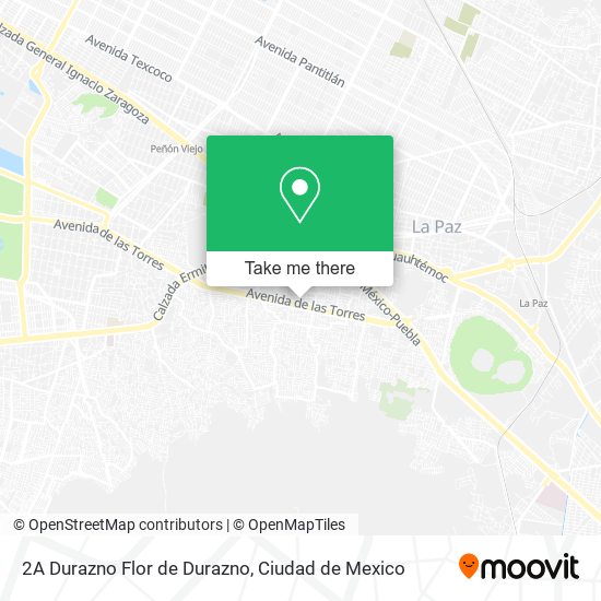 2A Durazno Flor de Durazno map
