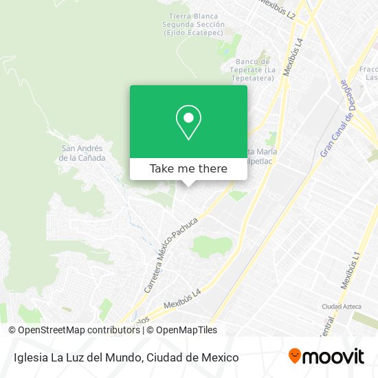 Iglesia La Luz del Mundo map