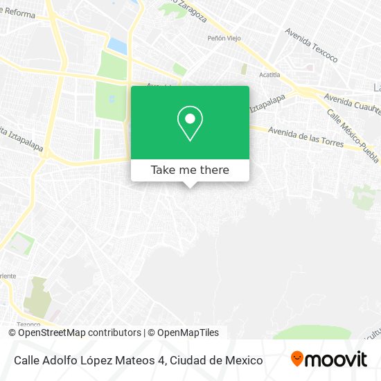 Mapa de Calle Adolfo López Mateos 4