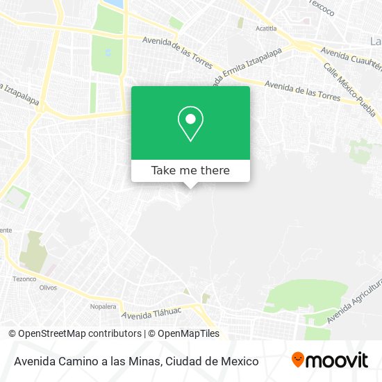 Avenida Camino a las Minas map