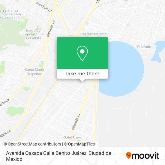 Avenida Oaxaca Calle Benito Juárez map