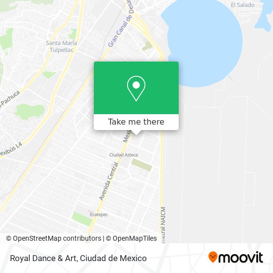 Royal Dance & Art map