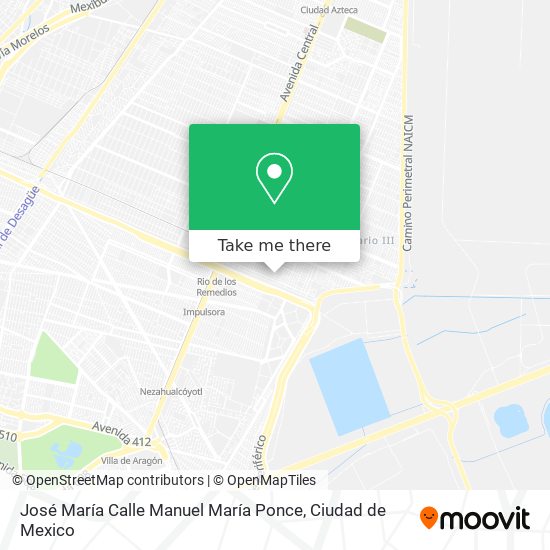 José María Calle Manuel María Ponce map