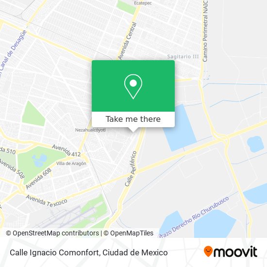 Mapa de Calle Ignacio Comonfort