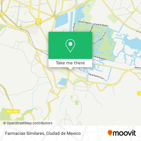 Farmacias Similares map