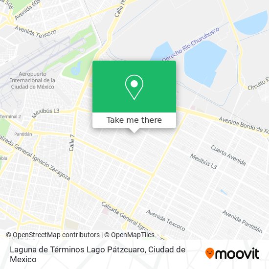Mapa de Laguna de Términos Lago Pátzcuaro