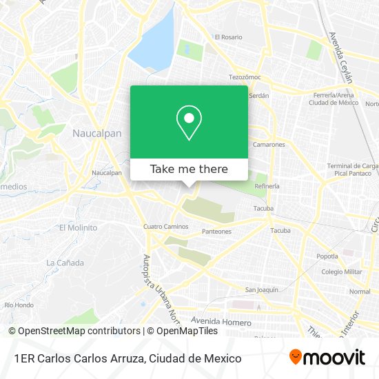 1ER Carlos Carlos Arruza map