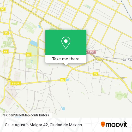 Calle Agustín Melgar 42 map