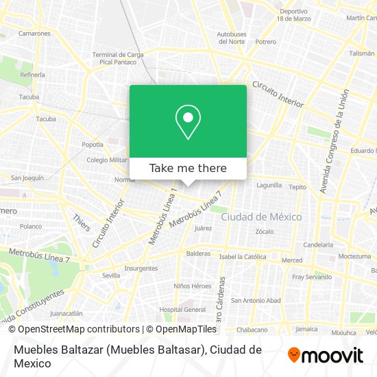 Muebles Baltazar (Muebles Baltasar) map