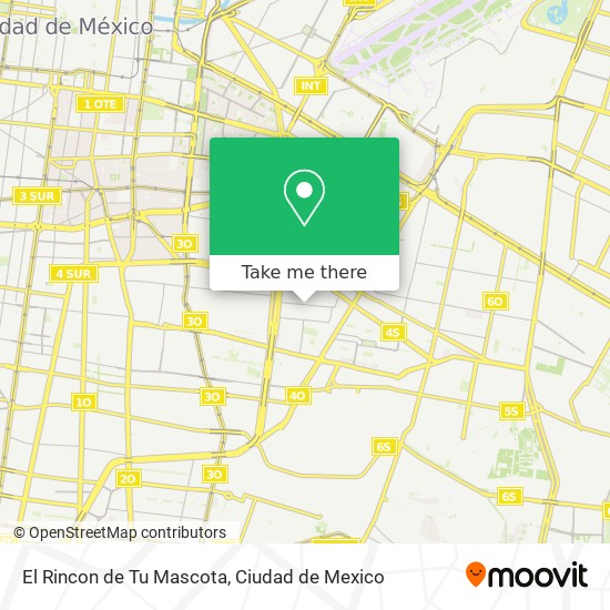 El Rincon de Tu Mascota map