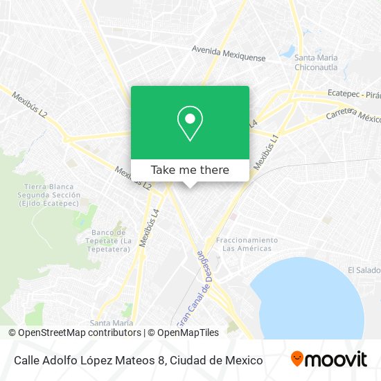 Mapa de Calle Adolfo López Mateos 8