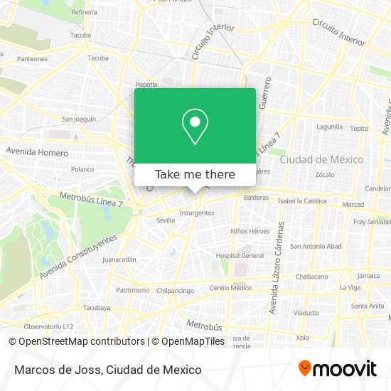 Mapa de Marcos de Joss