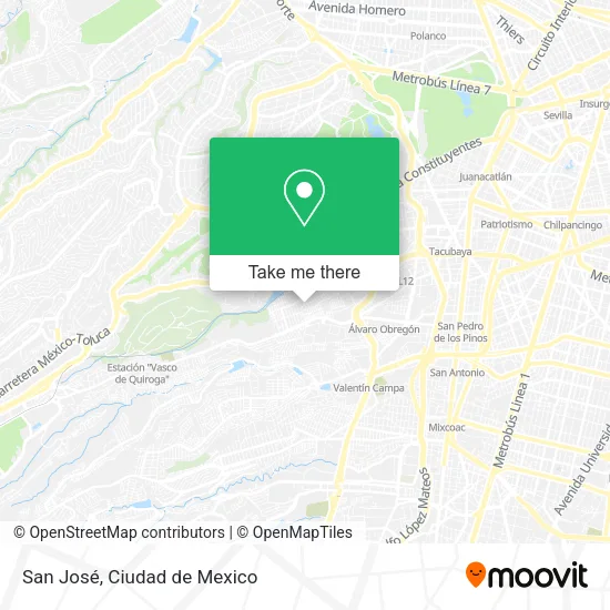 San José map