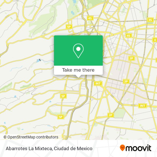 Abarrotes La Mixteca map