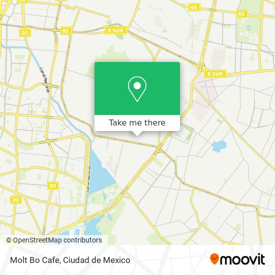 Molt Bo Cafe map