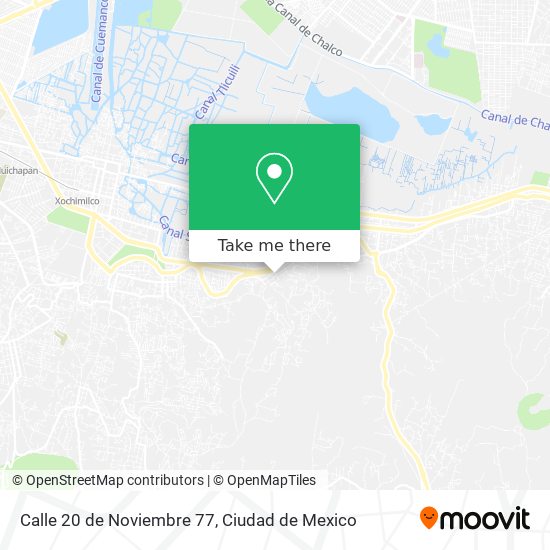 Calle 20 de Noviembre 77 map