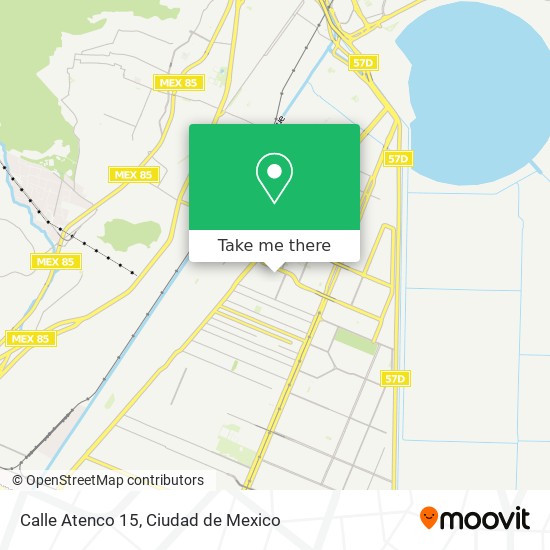 Calle Atenco 15 map