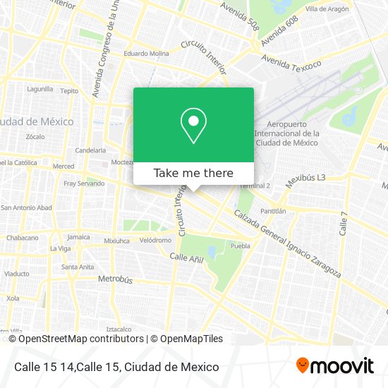 Calle 15 14,Calle 15 map