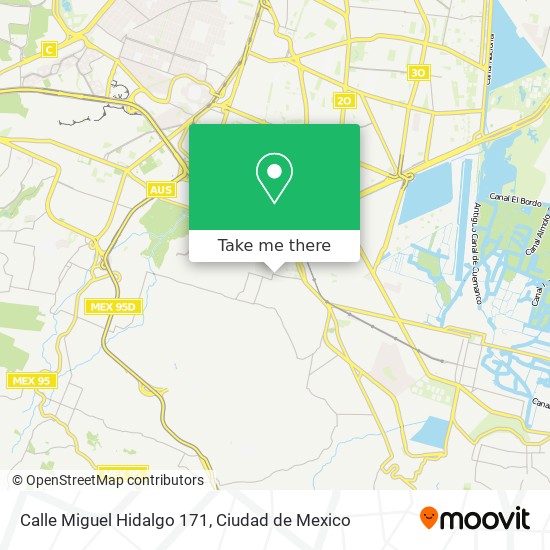 Calle Miguel Hidalgo 171 map