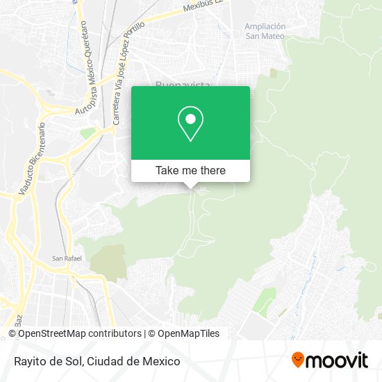 Mapa de Rayito de Sol