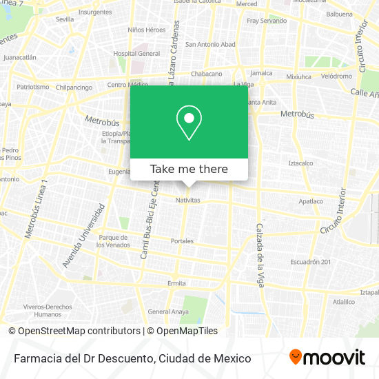 Farmacia del Dr Descuento map