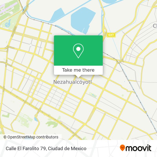 Mapa de Calle El Farolito 79