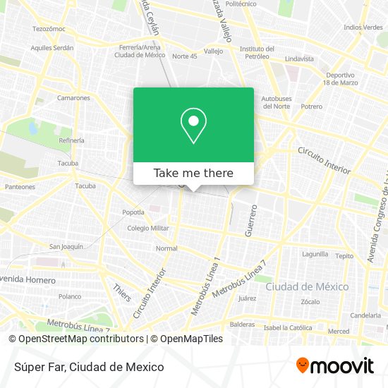 Mapa de Súper Far
