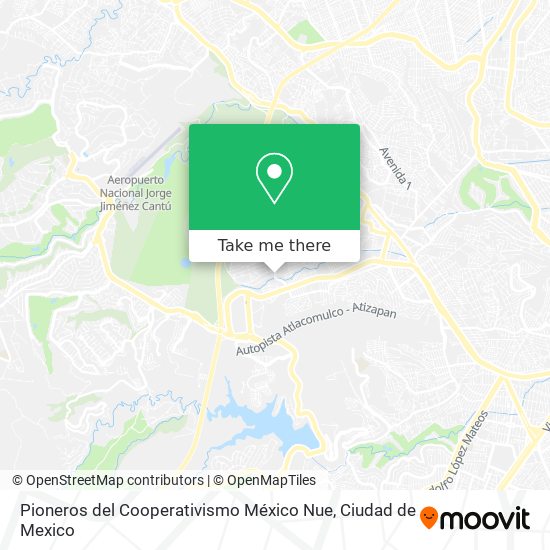 Pioneros del Cooperativismo México Nue map