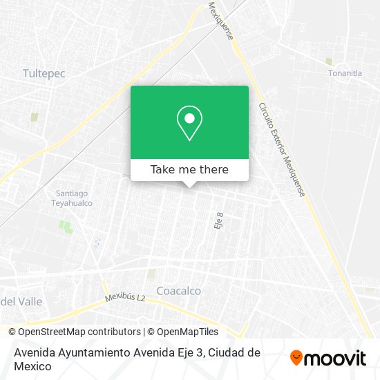 Avenida Ayuntamiento Avenida Eje 3 map
