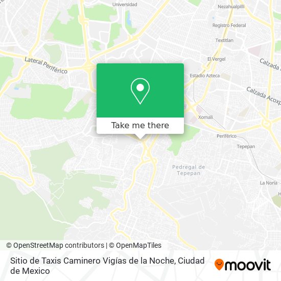 Sitio de Taxis Caminero Vigías de la Noche map