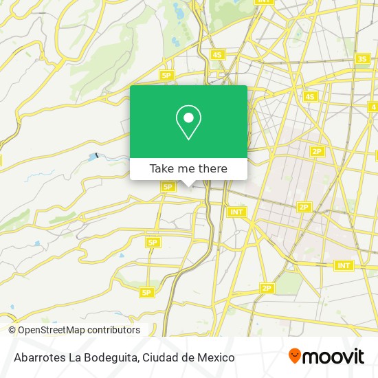 Abarrotes La Bodeguita map