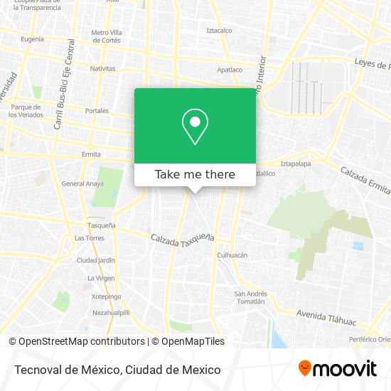 Tecnoval de México map