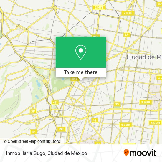 Inmobiliaria Gugo map