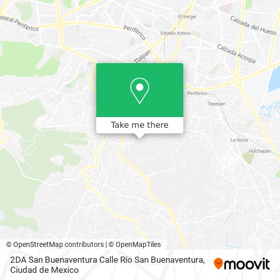 2DA San Buenaventura Calle Río San Buenaventura map