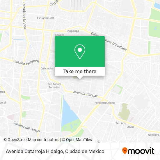 Mapa de Avenida Catarroja Hidalgo