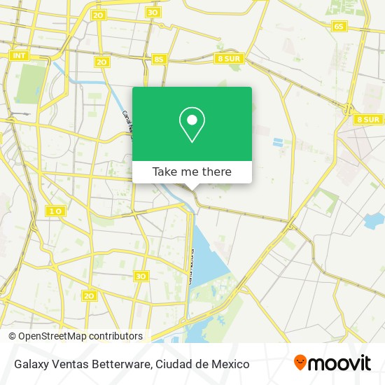 Galaxy Ventas Betterware map