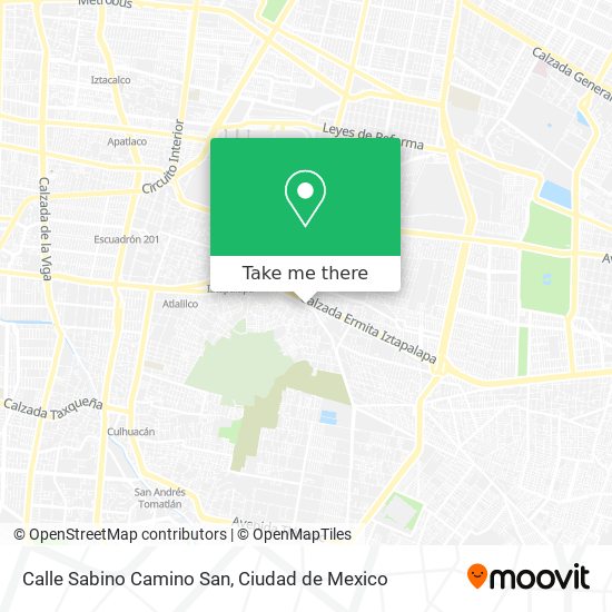 Calle Sabino Camino San map