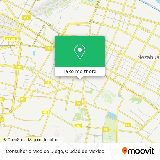 Mapa de Consultorio Medico Diego