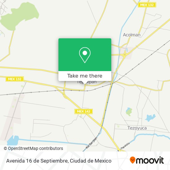 Avenida 16 de Septiembre map