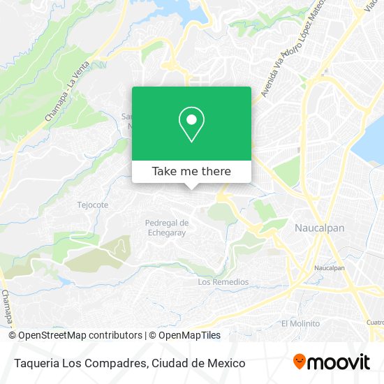 Mapa de Taqueria Los Compadres