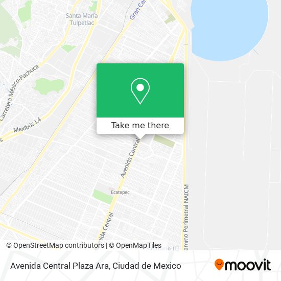 Avenida Central Plaza Ara map