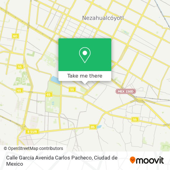 Calle García Avenida Carlos Pacheco map