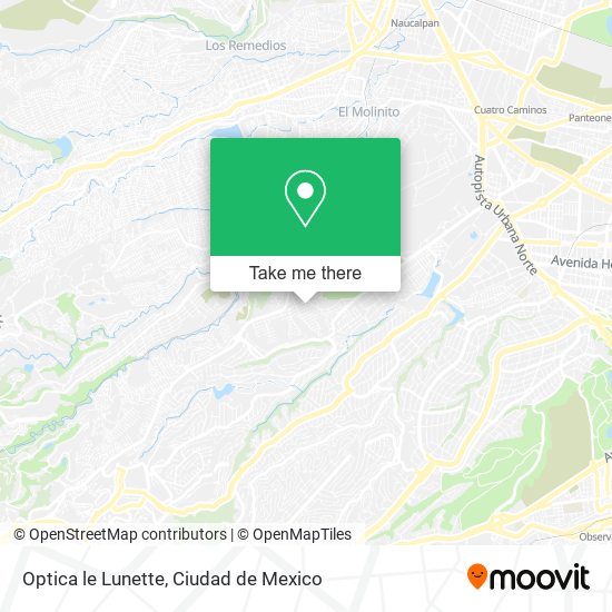 Optica le Lunette map