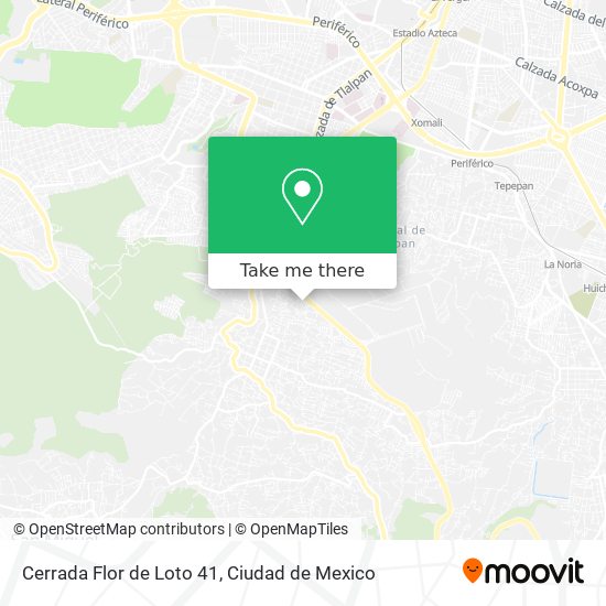 Cerrada Flor de Loto 41 map
