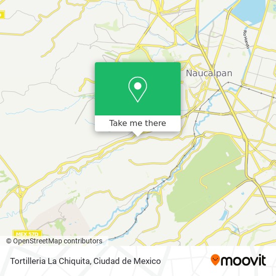 Tortilleria La Chiquita map