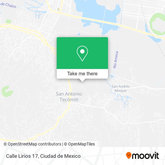 Mapa de Calle Lirios 17