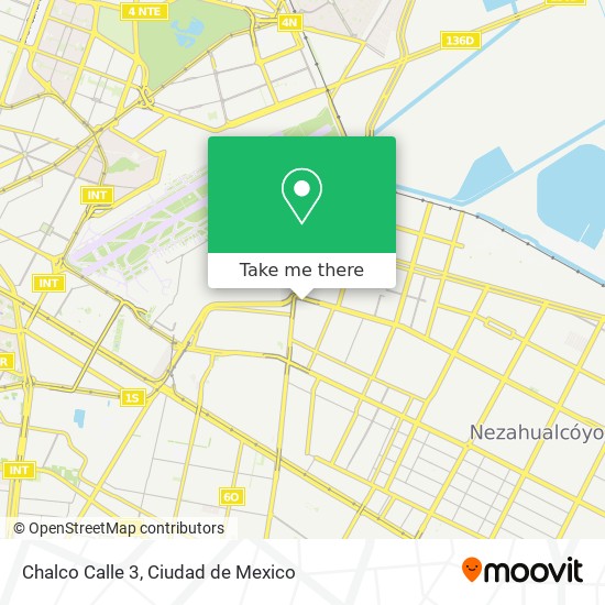 Chalco Calle 3 map