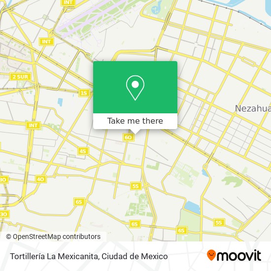 Tortillería La Mexicanita map