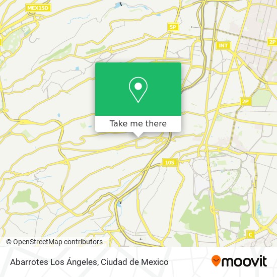 Abarrotes Los Ángeles map