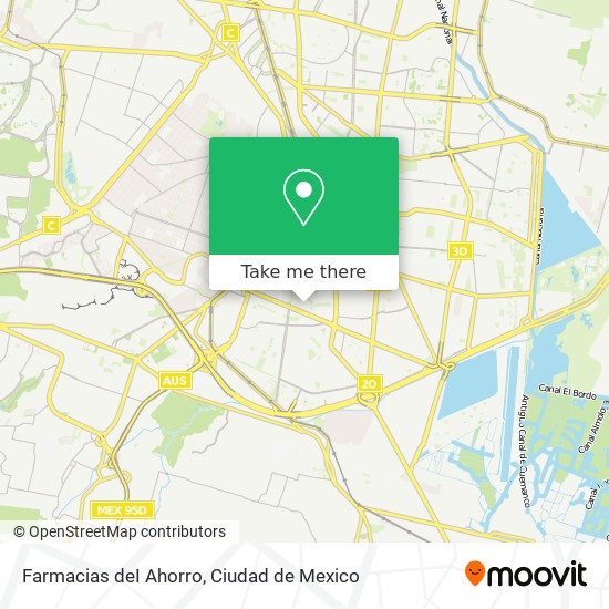 Mapa de Farmacias deI Ahorro